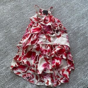 Intermix Ruffled Halter Top size S
